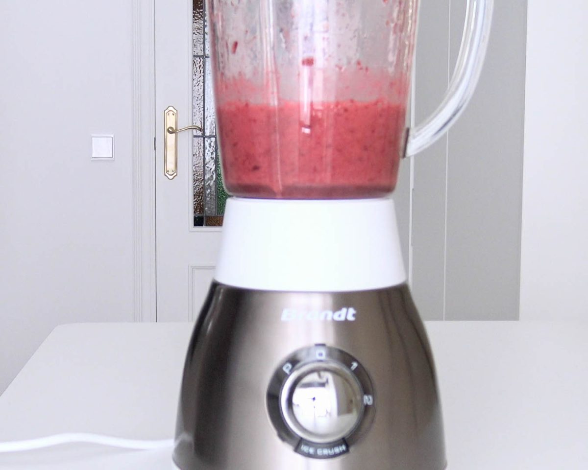 helado de cerezas picotas paso 9