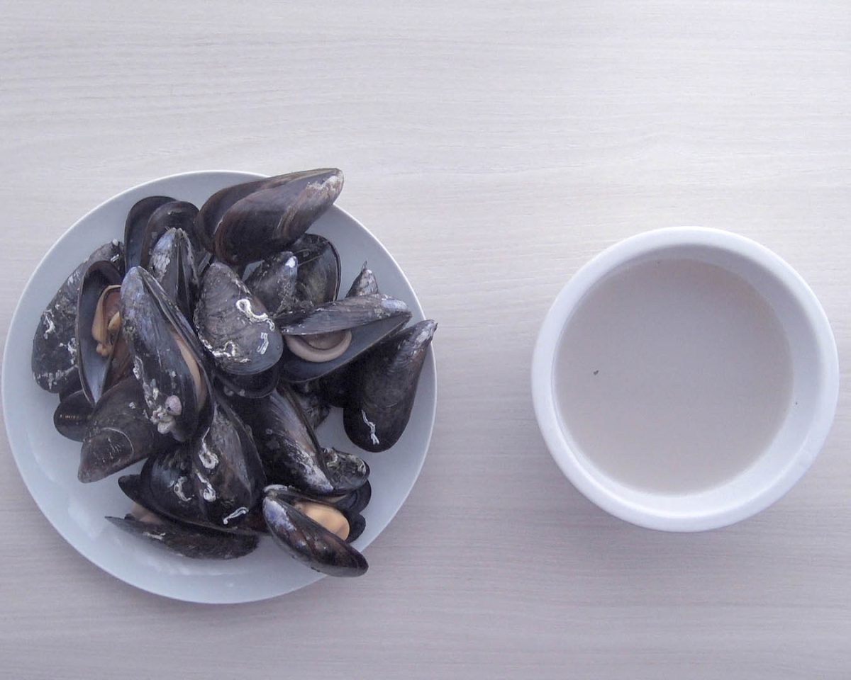 mejillones gratinados a panadeira paso 6