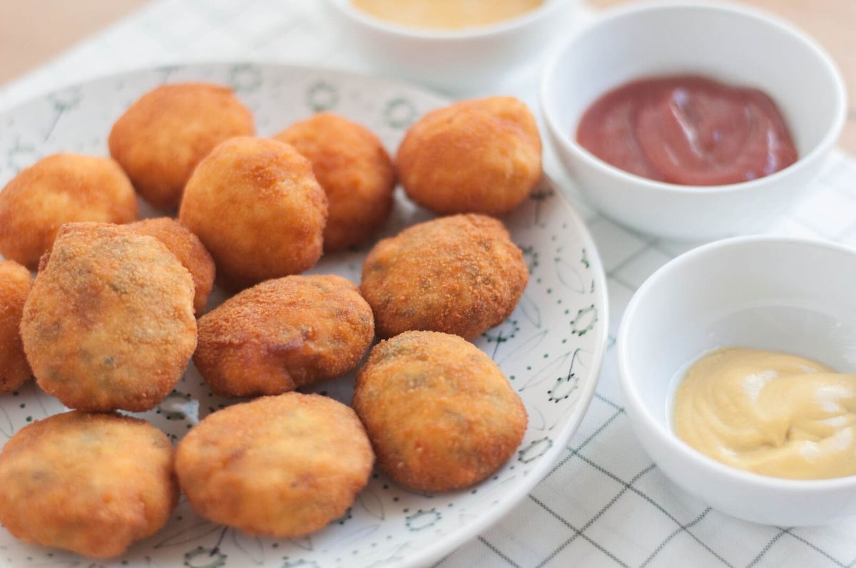 nuggets de pollo y espinacas paso 17