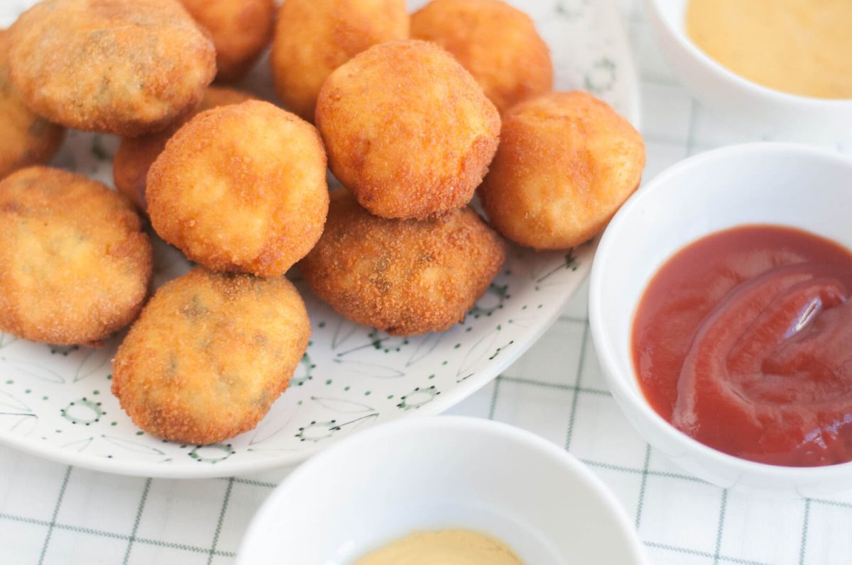nuggets de pollo y espinacas paso 19