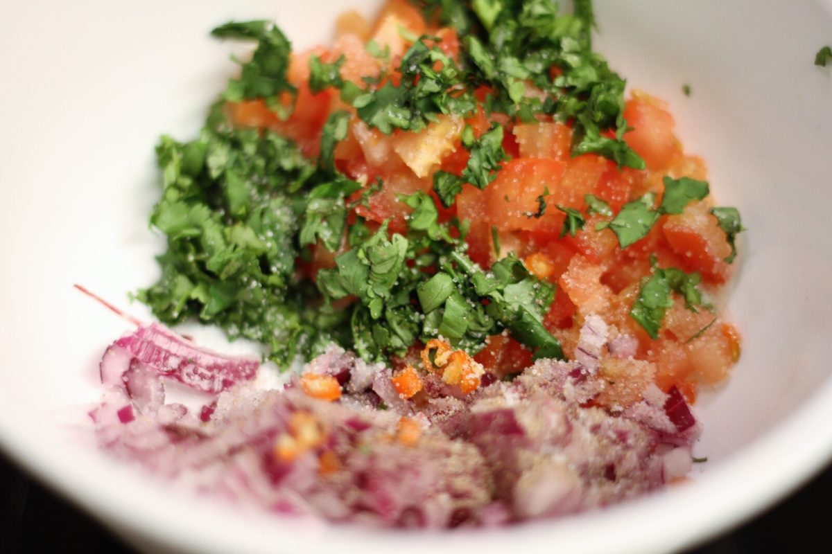 pico de gallo paso 3