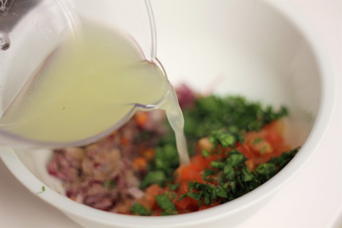pico de gallo paso 5