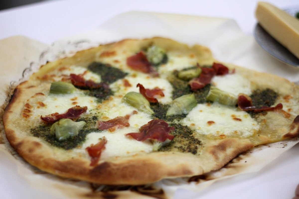 pizza al pesto paso 4