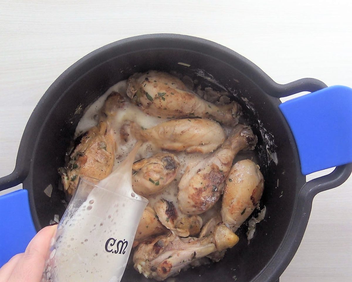 pollo a la marengo paso12