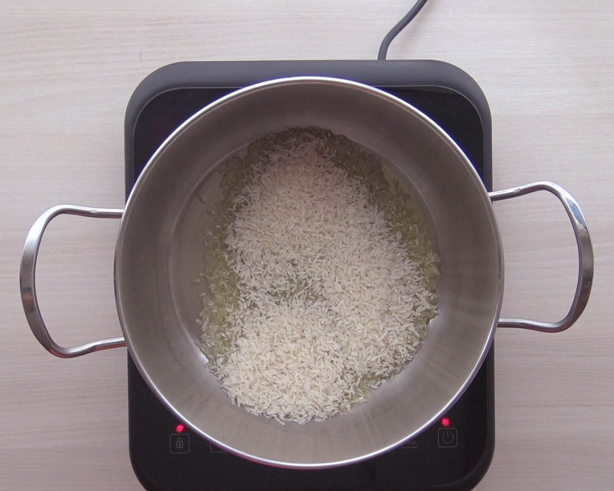 pollo con arroz paso 10