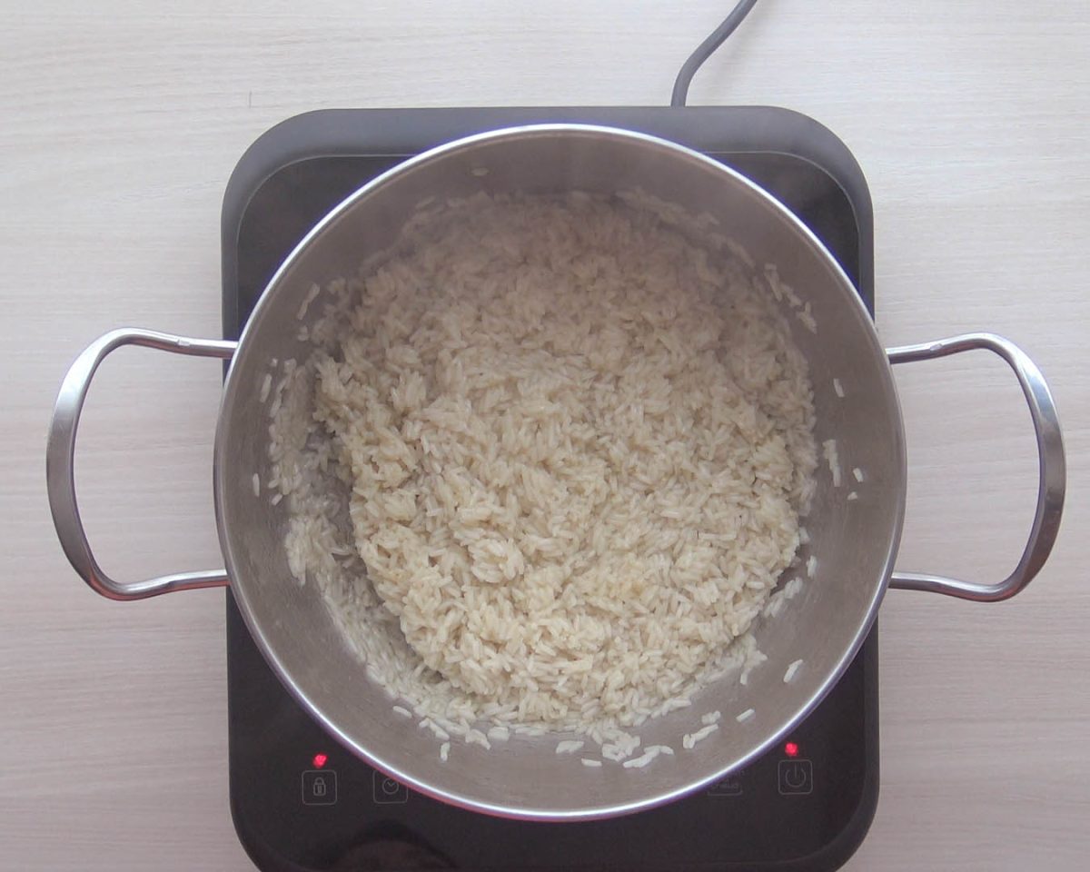 pollo con arroz paso 13