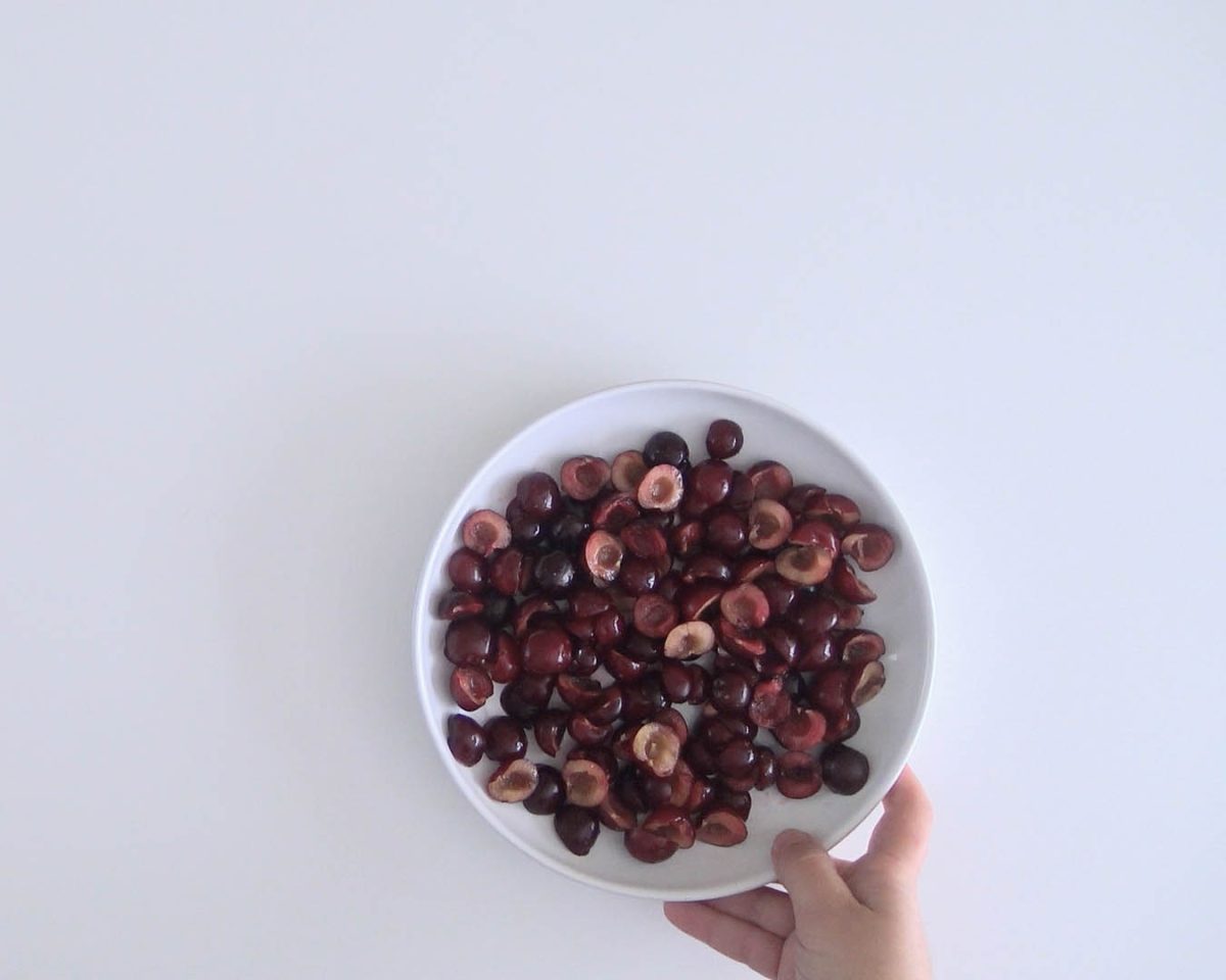 polos de cerezas picotas paso 4