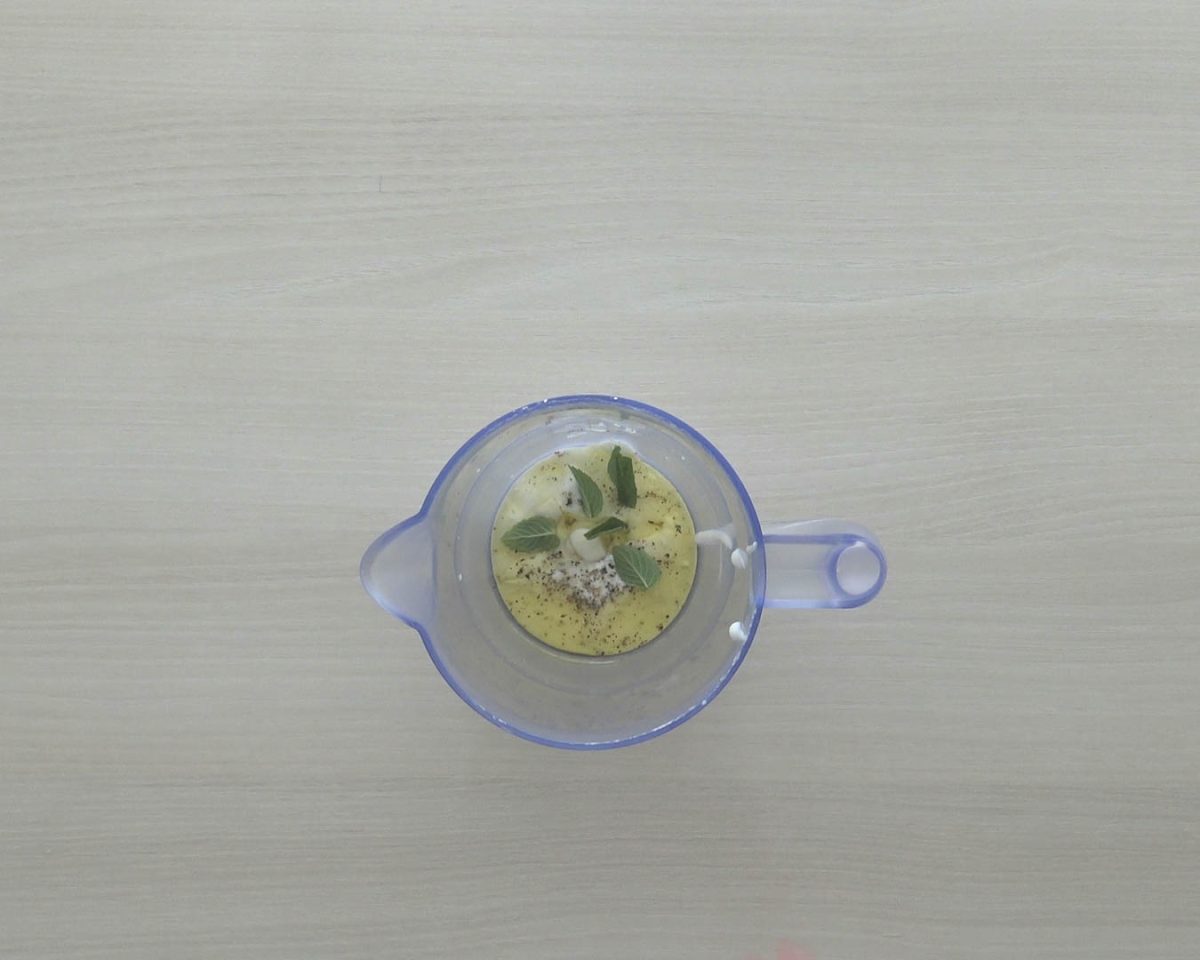 salsa de yogur paso 5