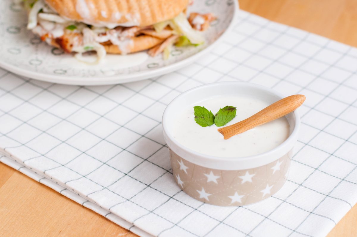 salsa de yogur paso 8