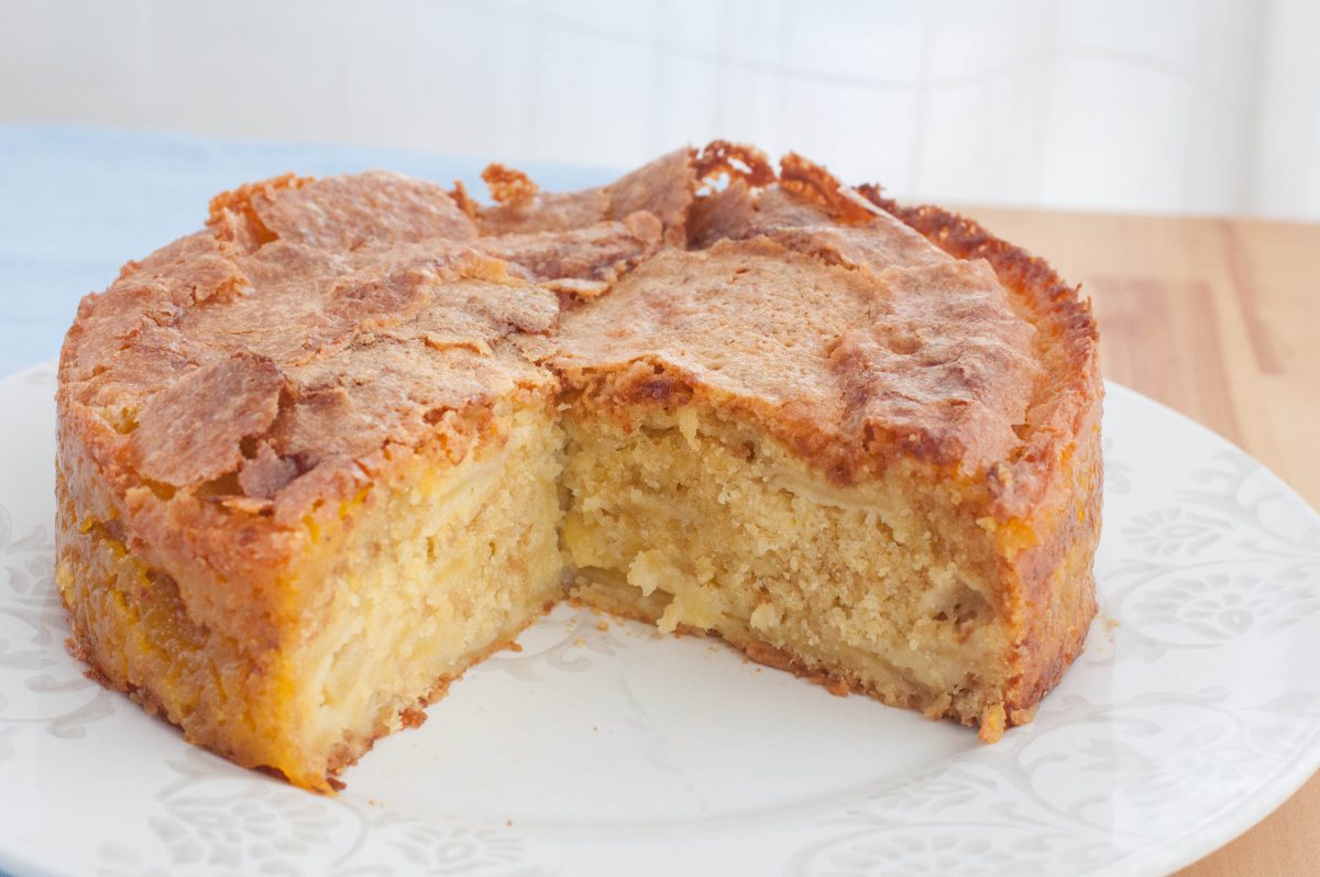tarta de manzana normanda paso 23