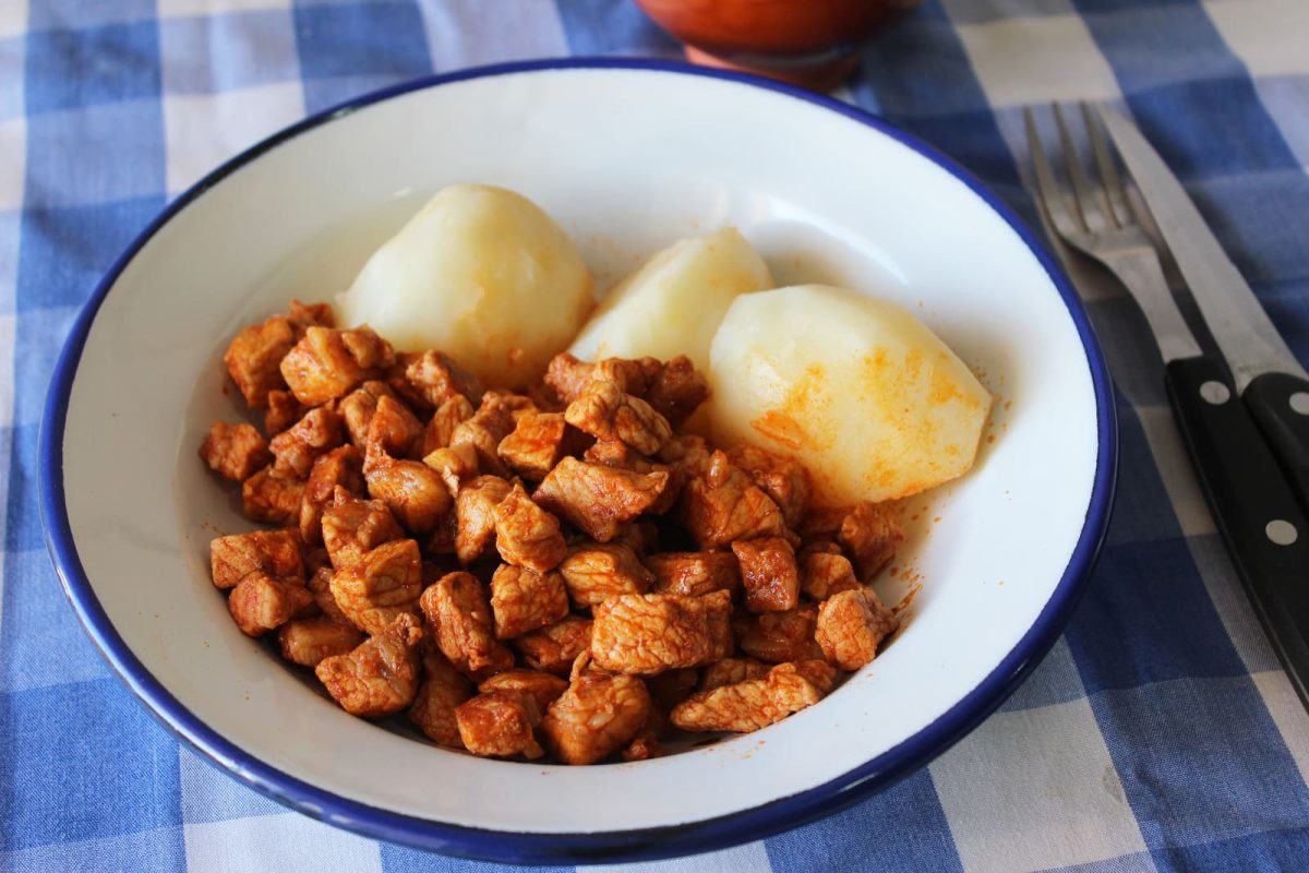 zorza con patatas receta gallega paso 7