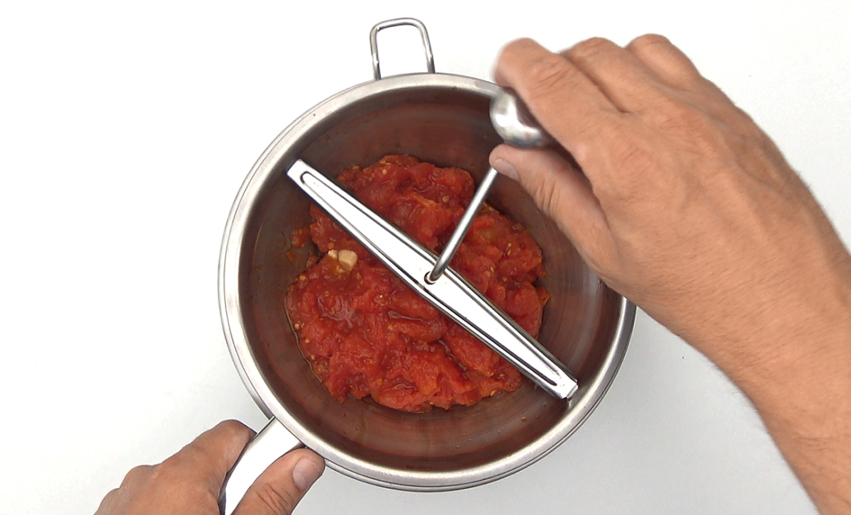 Albóndigas caseras en salsa de tomate