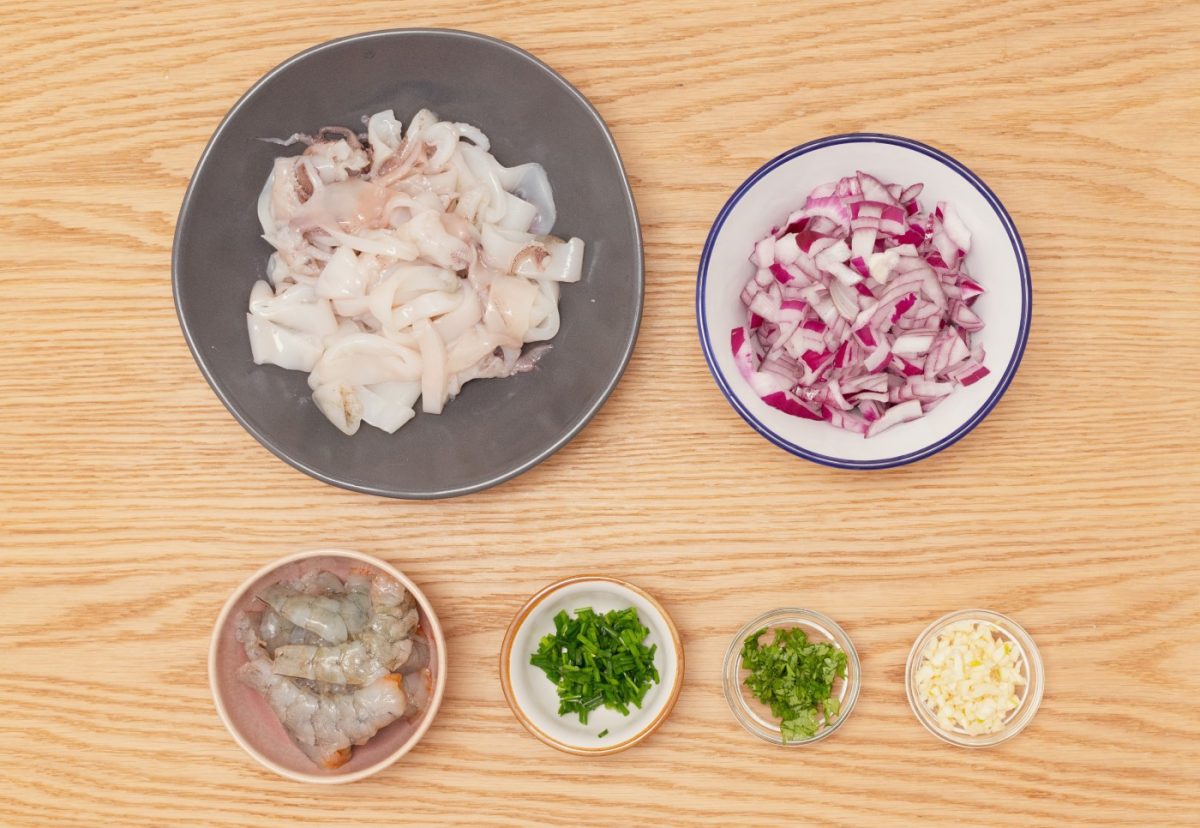 Arroz frito con curry estilo Thai. Receta fácil y rápida