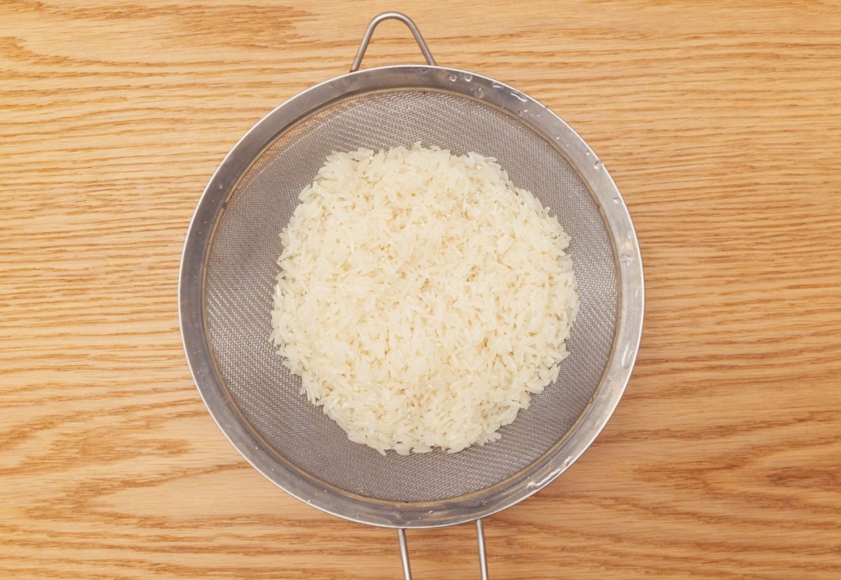 Arroz frito con curry estilo Thai. Receta fácil y rápida
