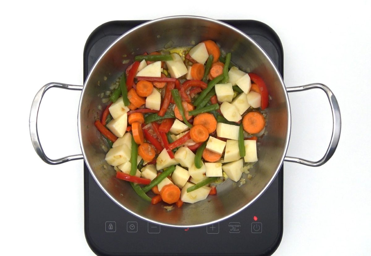 Estofado de verduras. Receta saludable y fácil para cuidar tu dieta