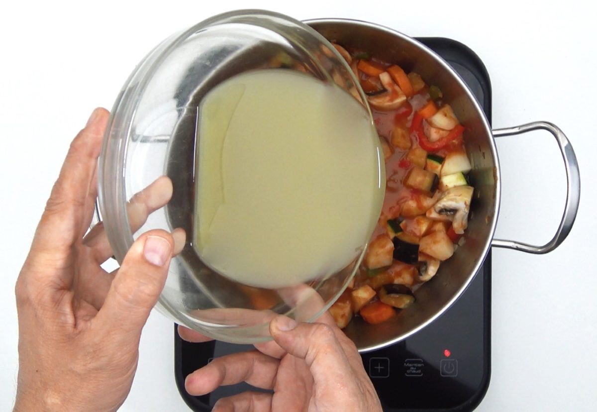 Estofado de verduras. Receta saludable y fácil para cuidar tu dieta