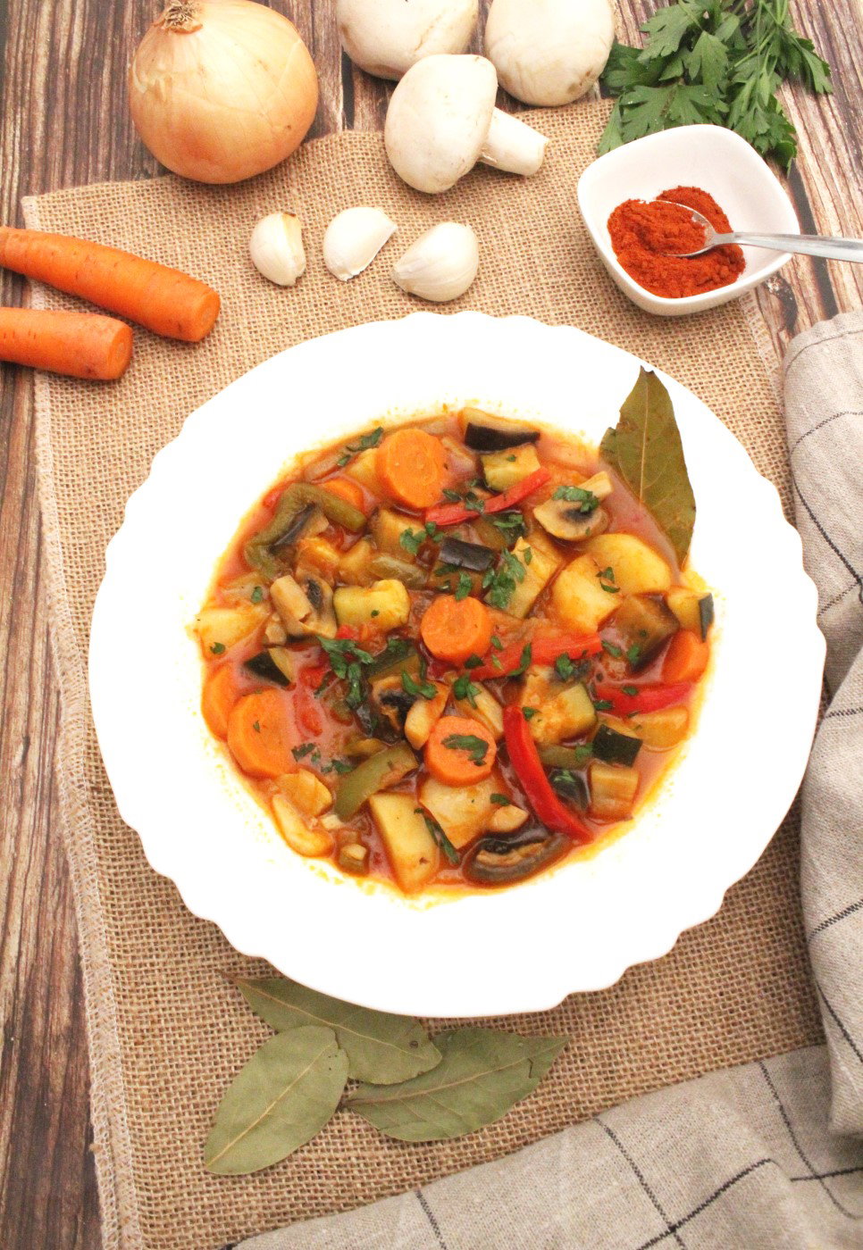 Estofado de verduras. Receta saludable y fácil para cuidar tu dieta