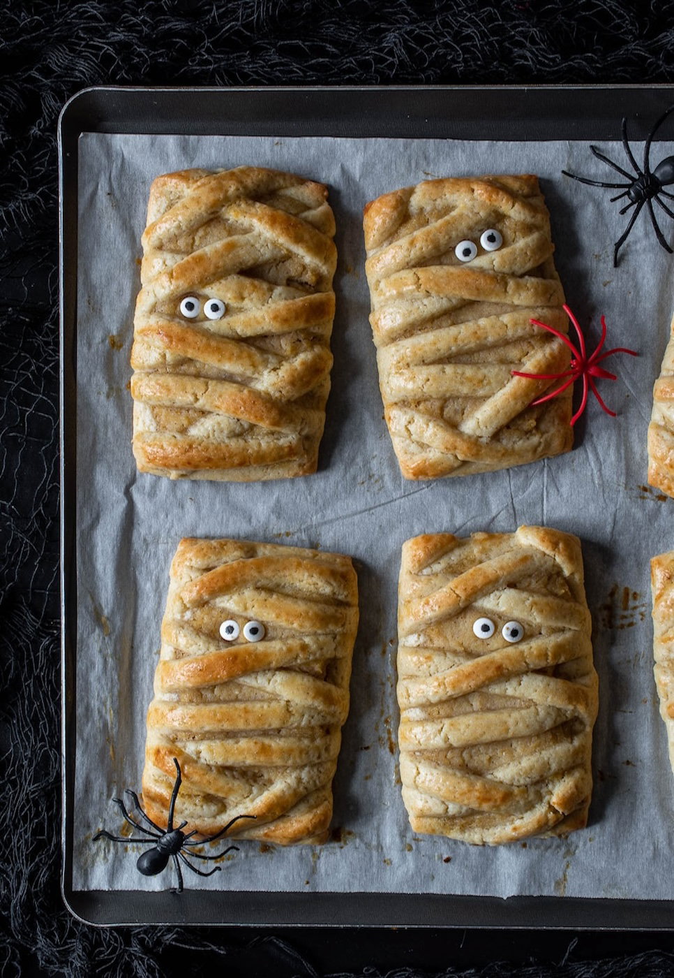 Galletas de manzana para Halloween. Terroríficamente deliciosas