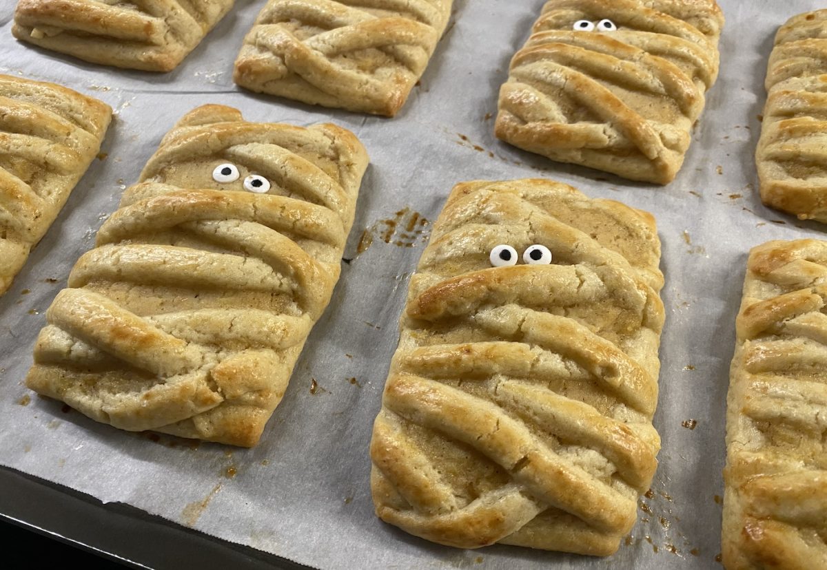 Galletas de manzana para Halloween. Terroríficamente deliciosas