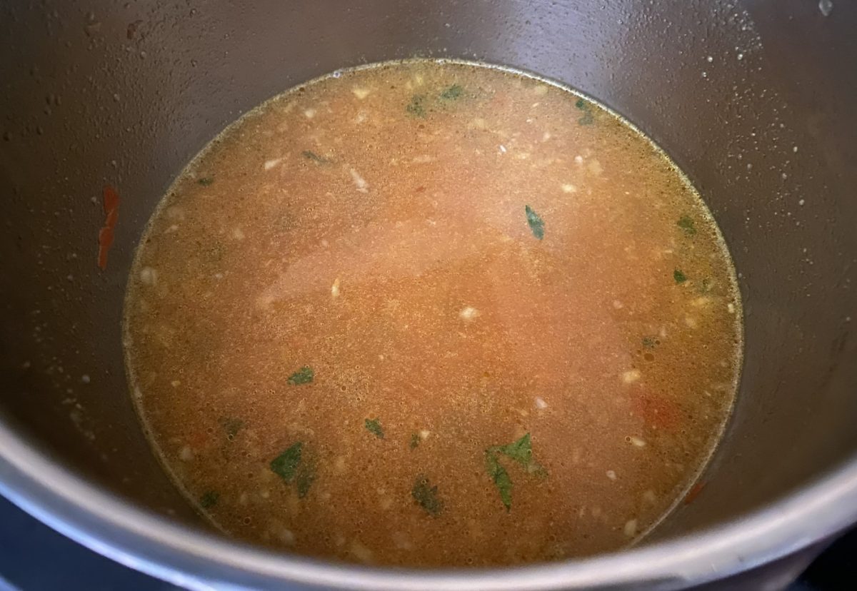 Loubia marroquí. Un guiso con alubias blancas