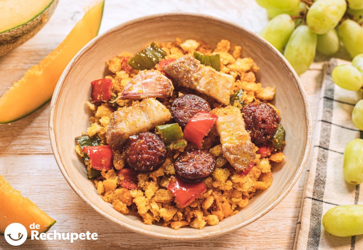 Cómo hacer migas extremeñas. Paso a paso fácil y tradicional