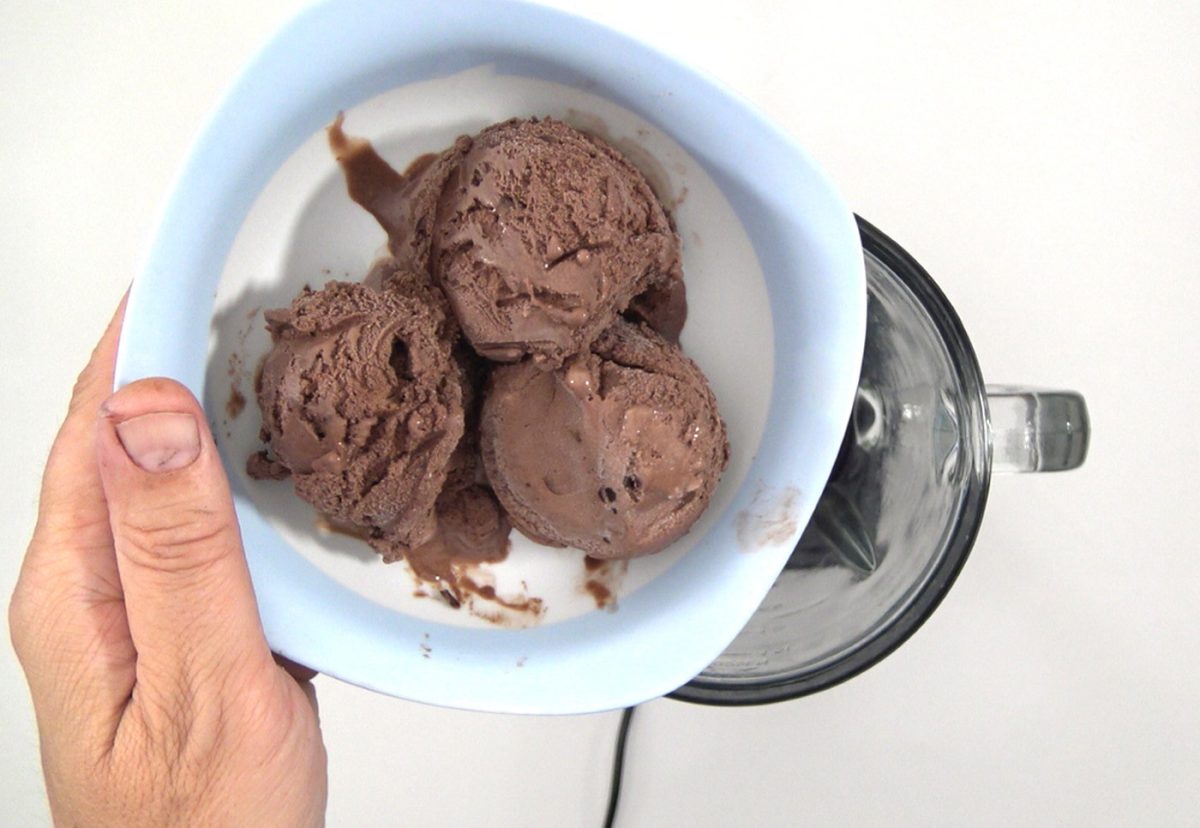 Milkshake de chocolate clásico