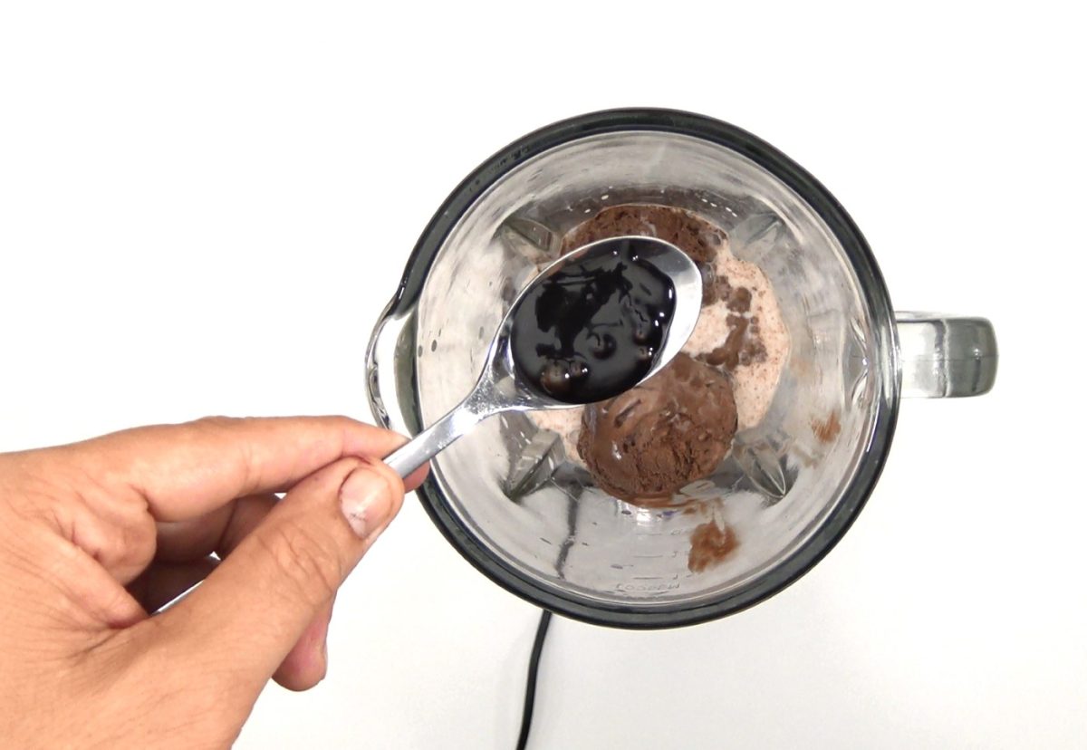 Milkshake de chocolate clásico