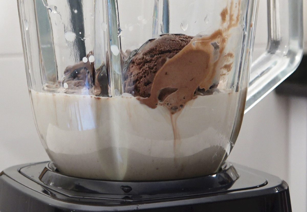 Milkshake de chocolate clásico