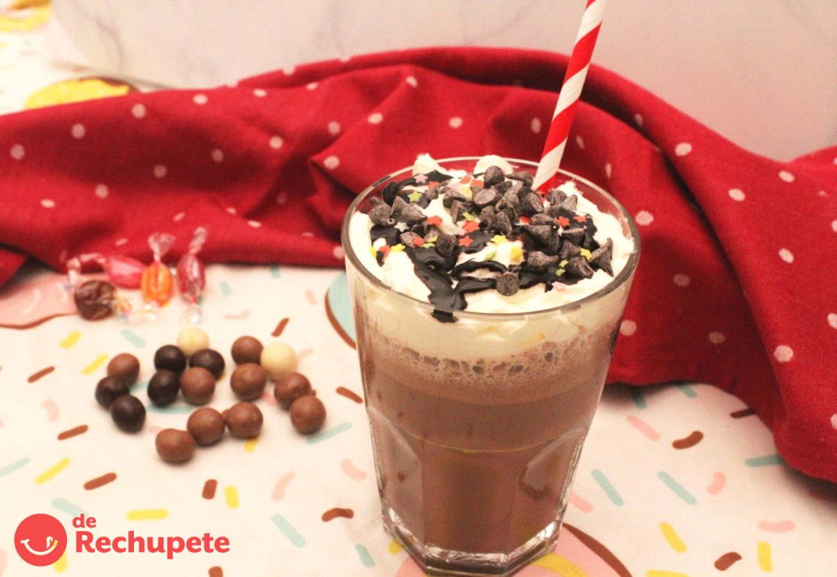 Milkshake de chocolate clásico