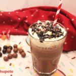 Milkshake de chocolate clásico. Receta deliciosa en  minutos