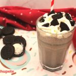 Milkshake de galletas oreo. El batido perfecto con galleta y helado