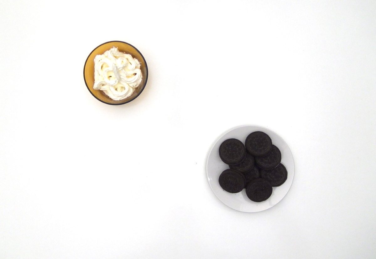 Milkshake de galletas oreo