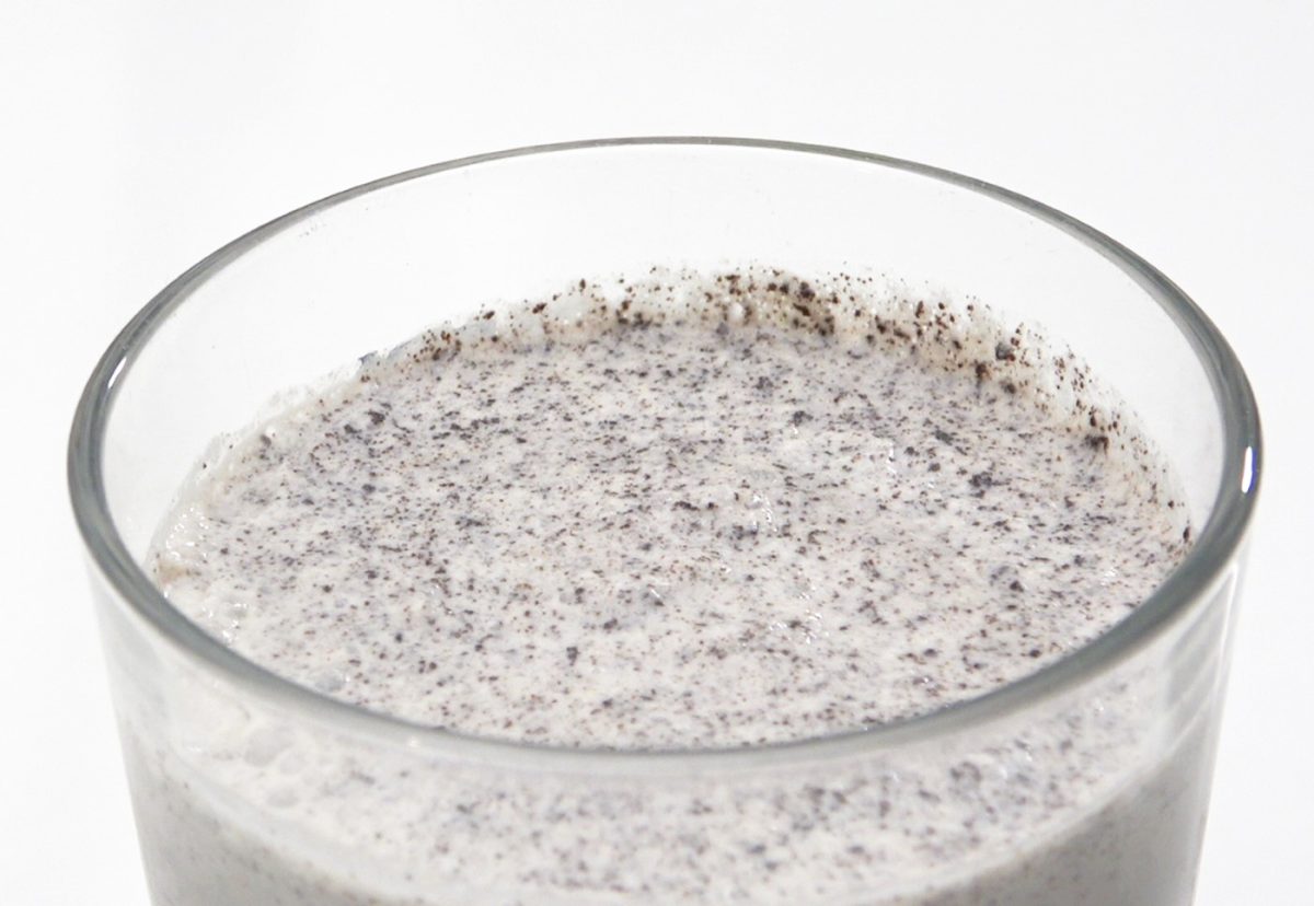 Milkshake de galletas oreo