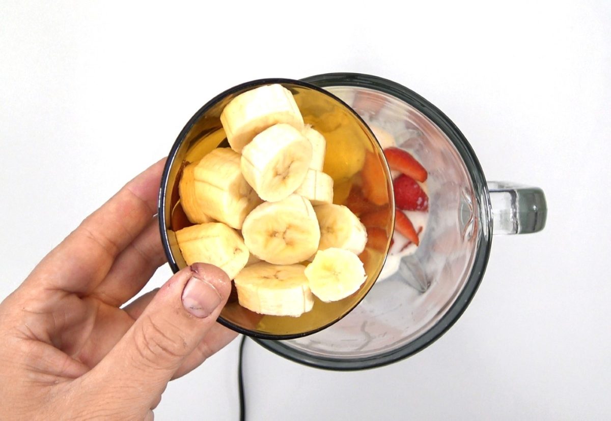 Cómo hacer el mejor milkshake de fresa y plátano en casa