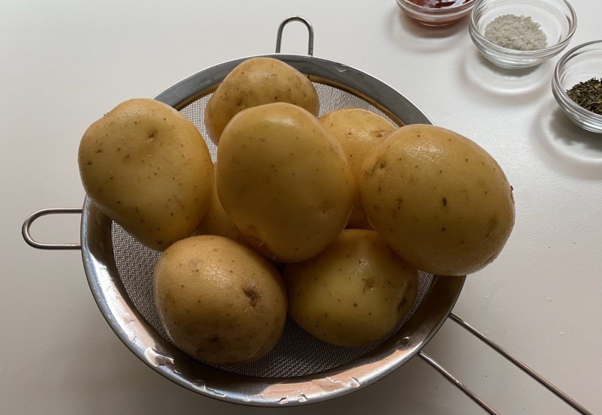 Patatas asadas de Halloween. Una receta fácil y terrorífica