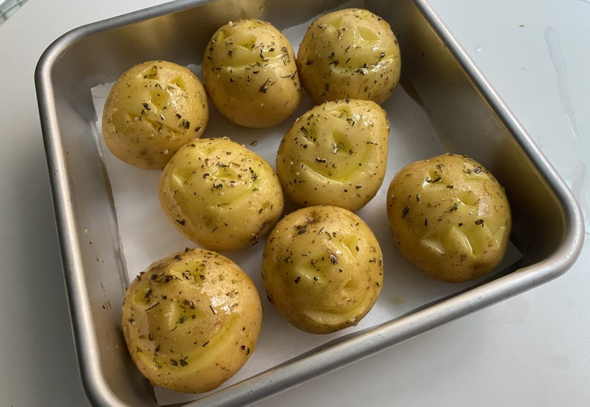 Patatas asadas de Halloween. Una receta fácil y terrorífica