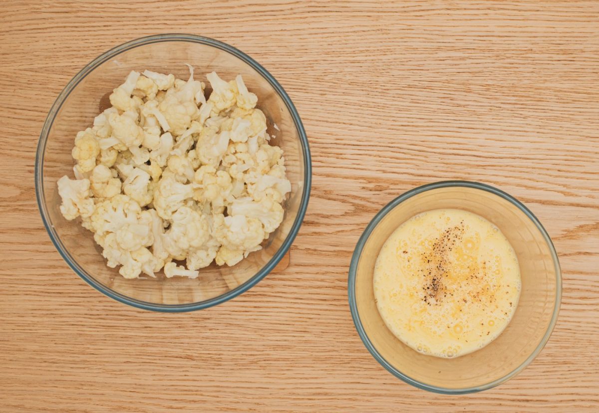 Quiche de coliflor