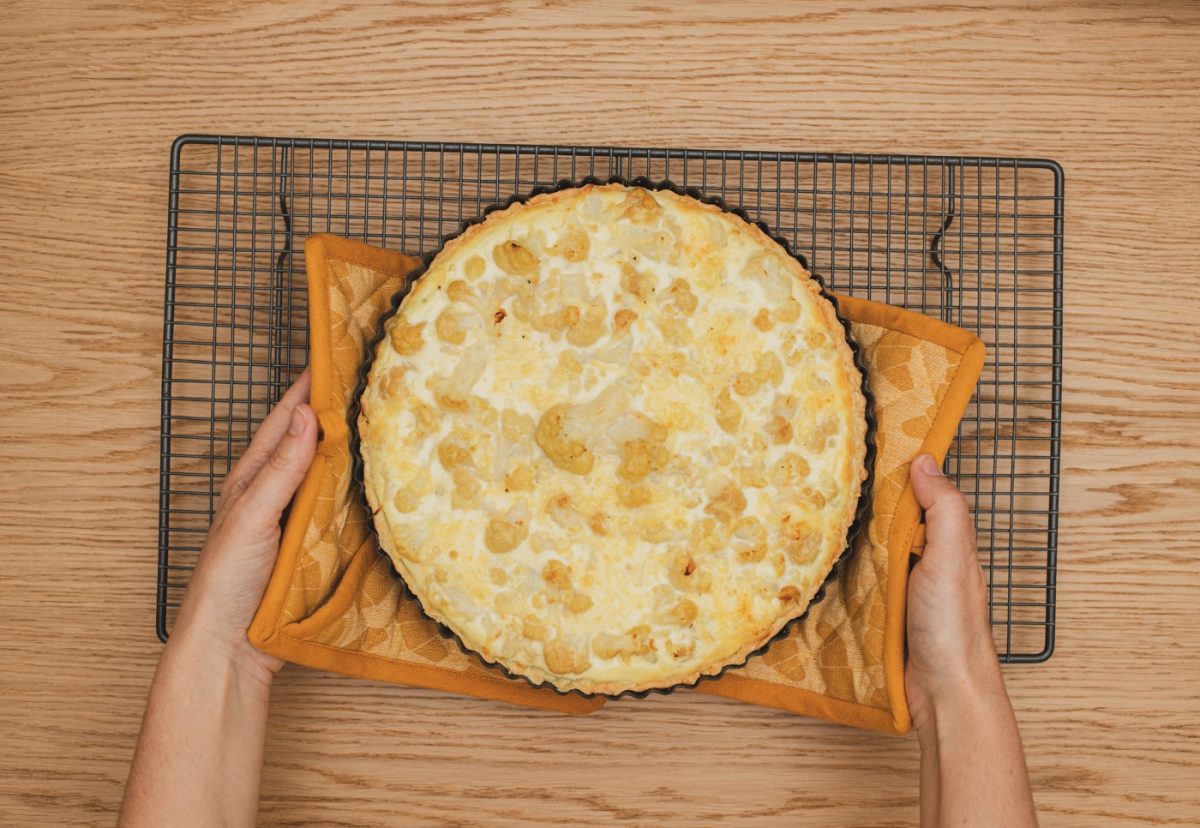 Quiche de coliflor