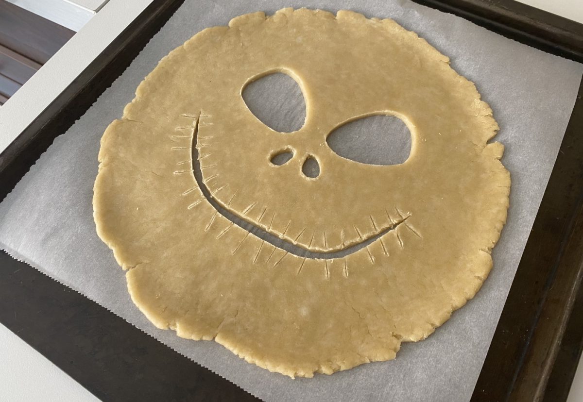 Tarta de manzana para Halloween