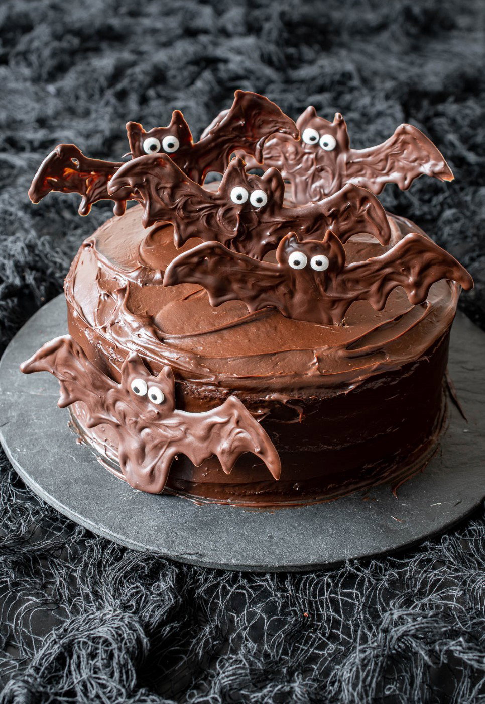 Tarta de vampiros para Halloween