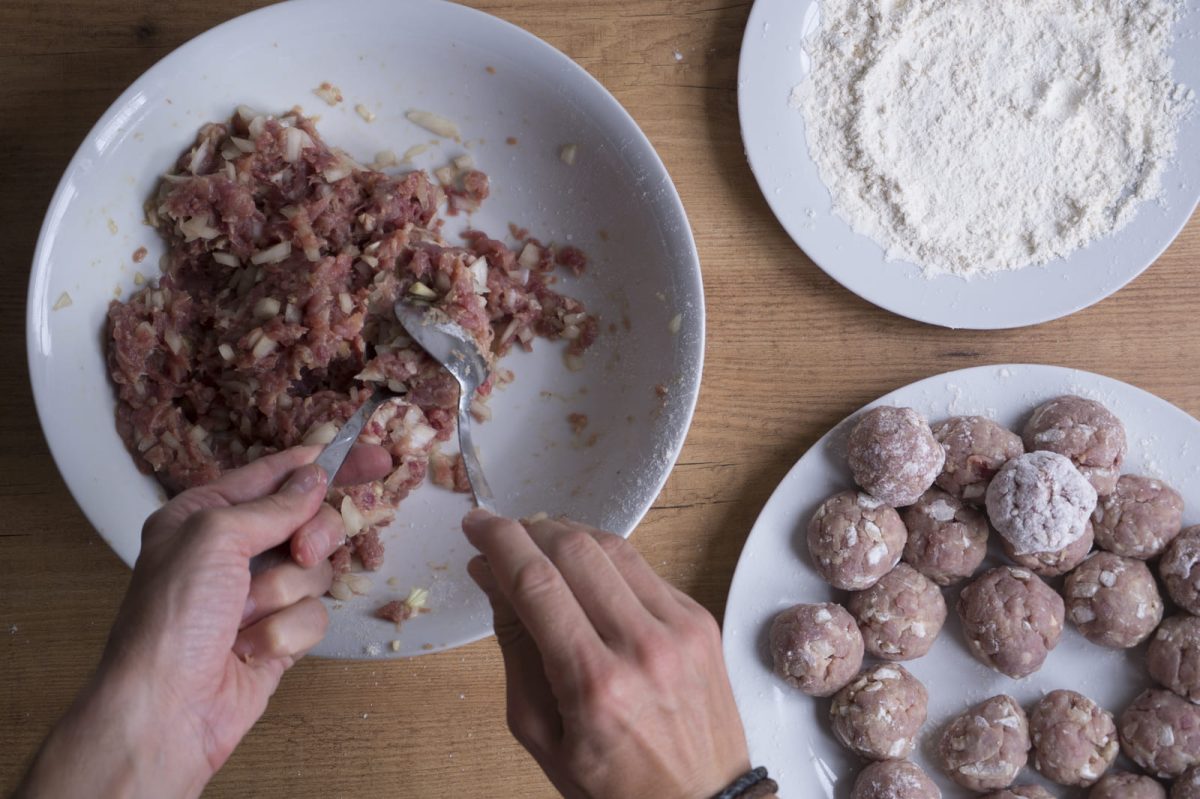 albóndigas a la jardinera paso 10