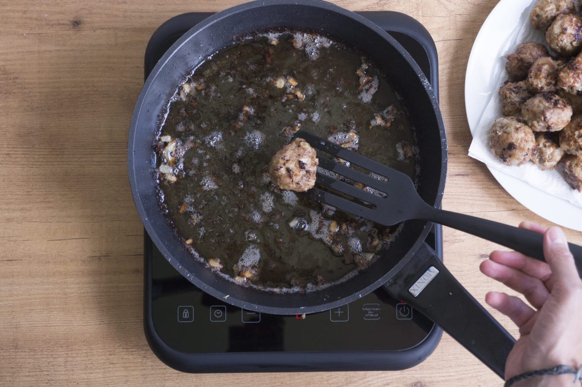 albóndigas a la jardinera paso 13