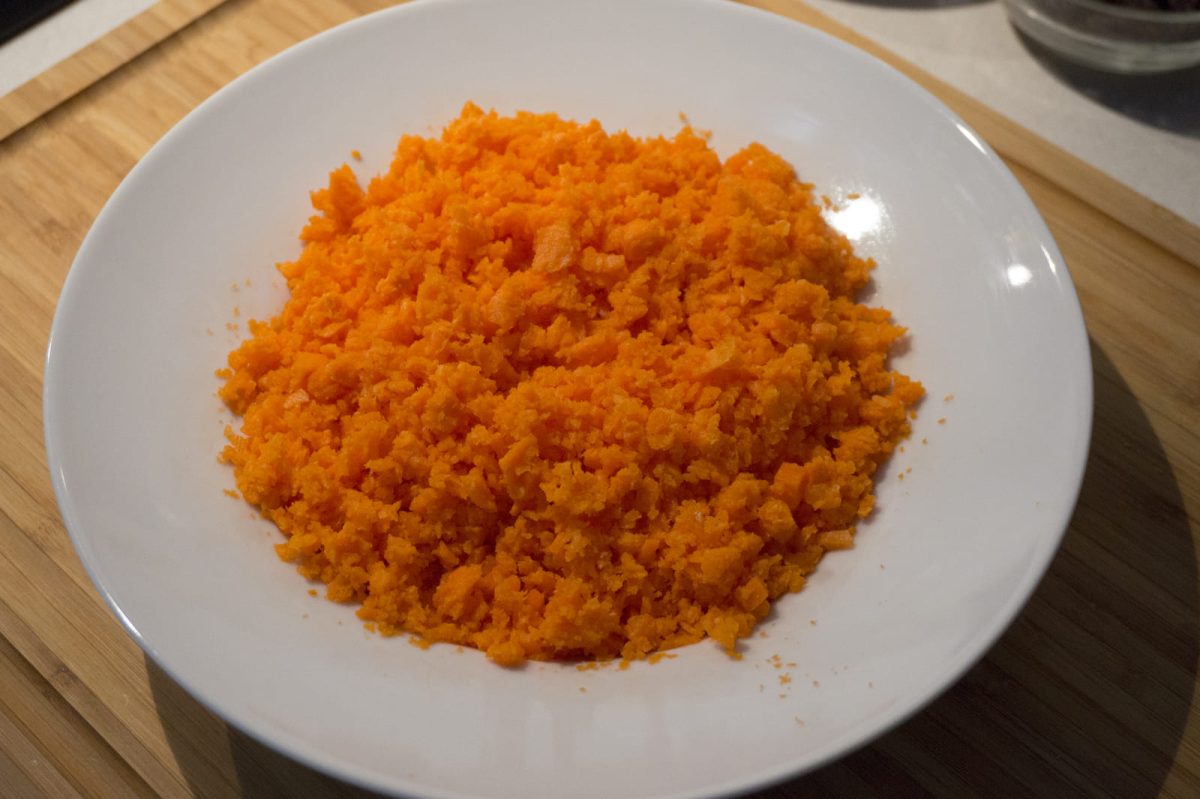 arrozbasmati con jamón y setas paso 6