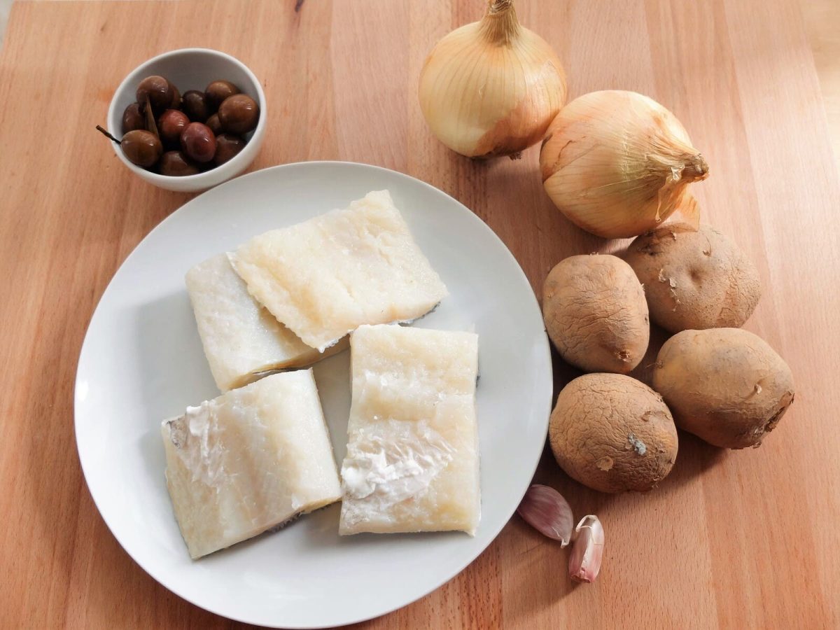 bacalao al horno lagareiro paso 1