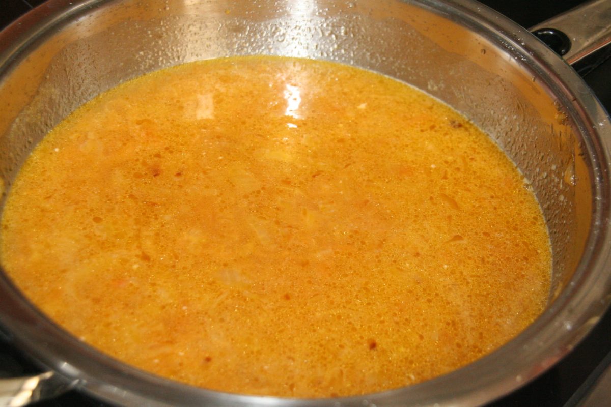 bacalao con piñones y pasas paso 16