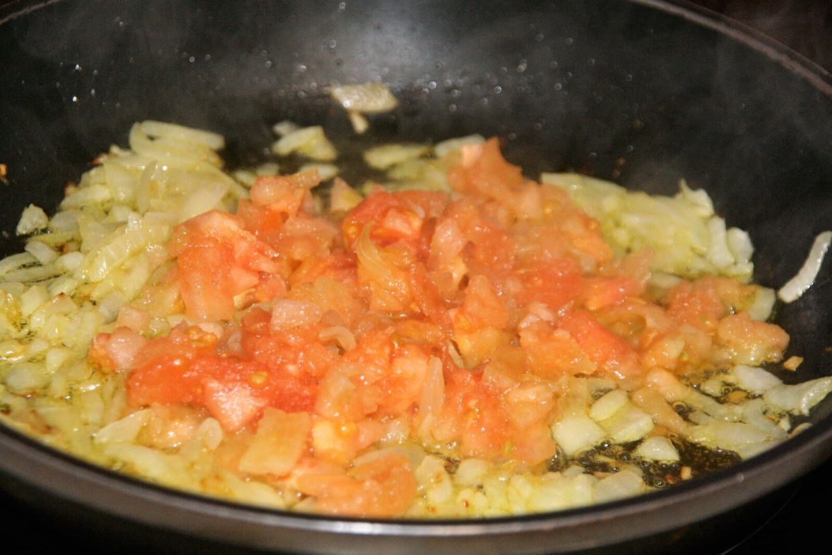 bacalao con piñones y pasas paso 5
