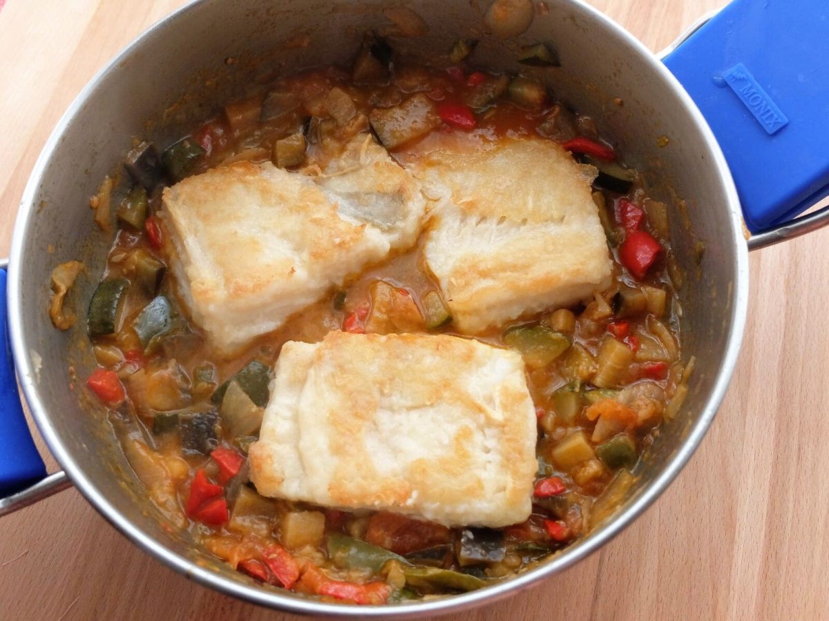 bacalao con sanfaina paso 11