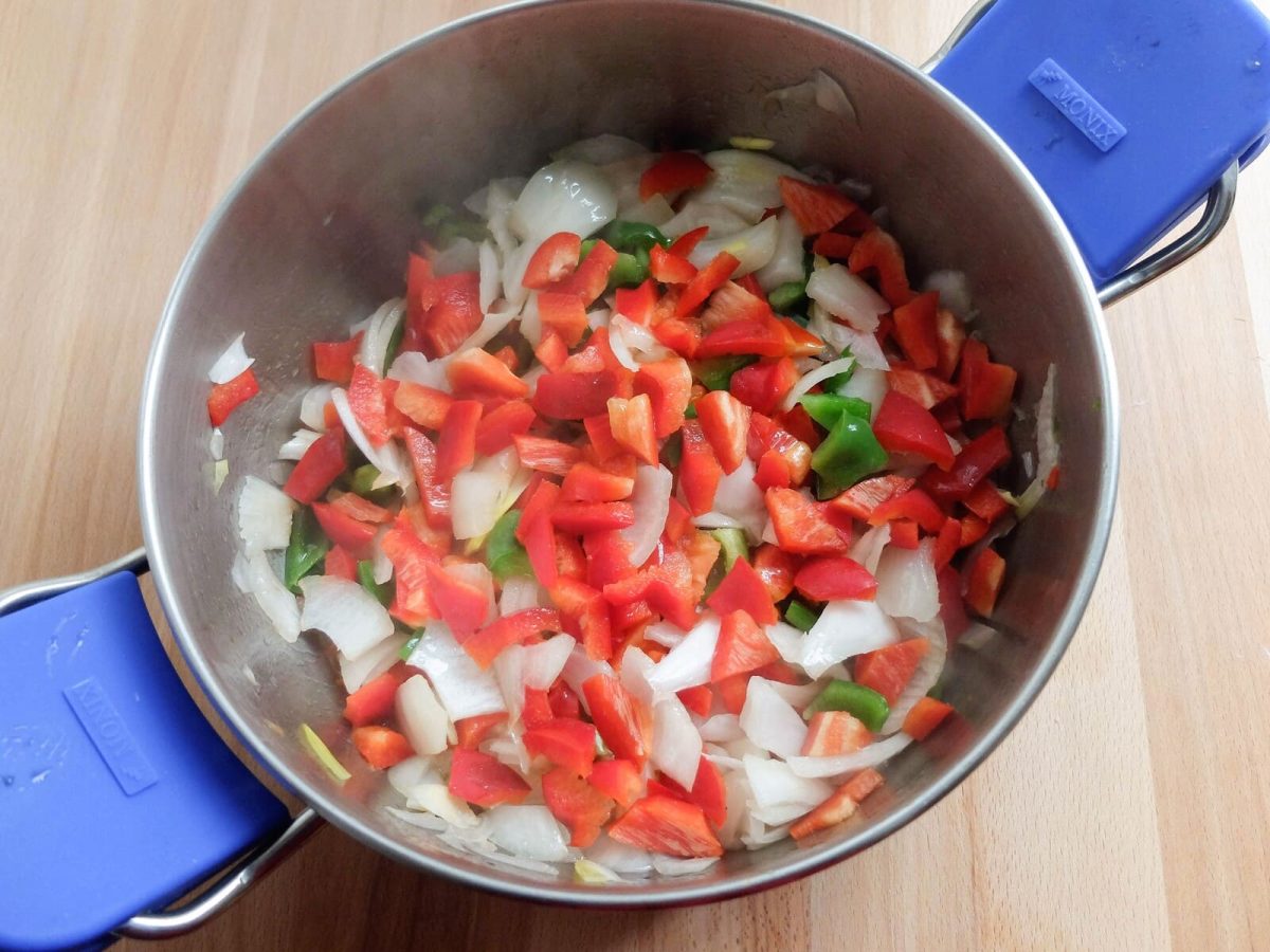 bacalao con sanfaina paso 4