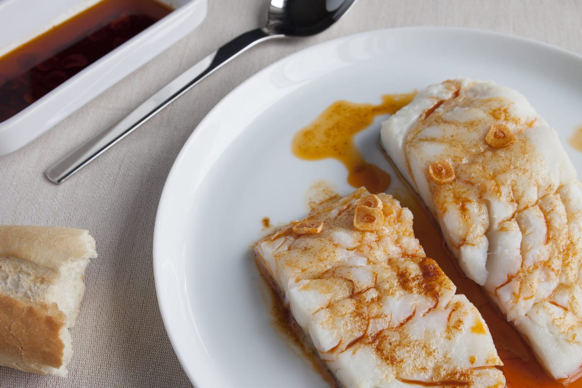bacalao rápido con ajada paso 6