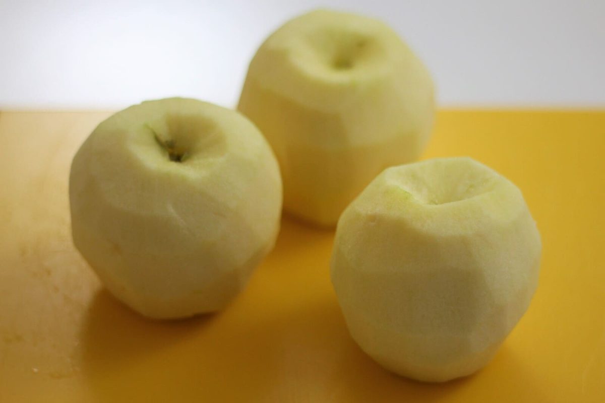 bizcocho de manzana paso 7